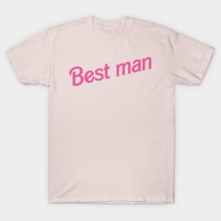 Best Man Barbie logo T-Shirt